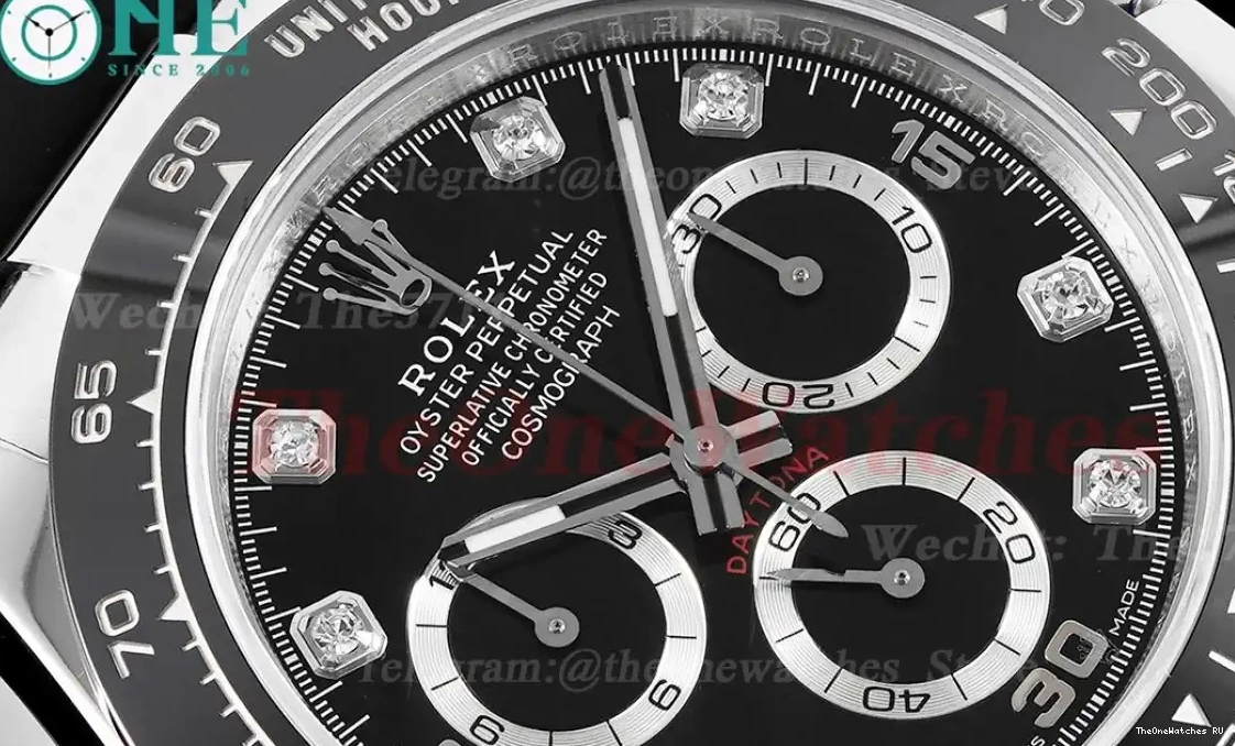 Dia 40mm SS KING SA4130 Daytona RU 116519 Black 0520